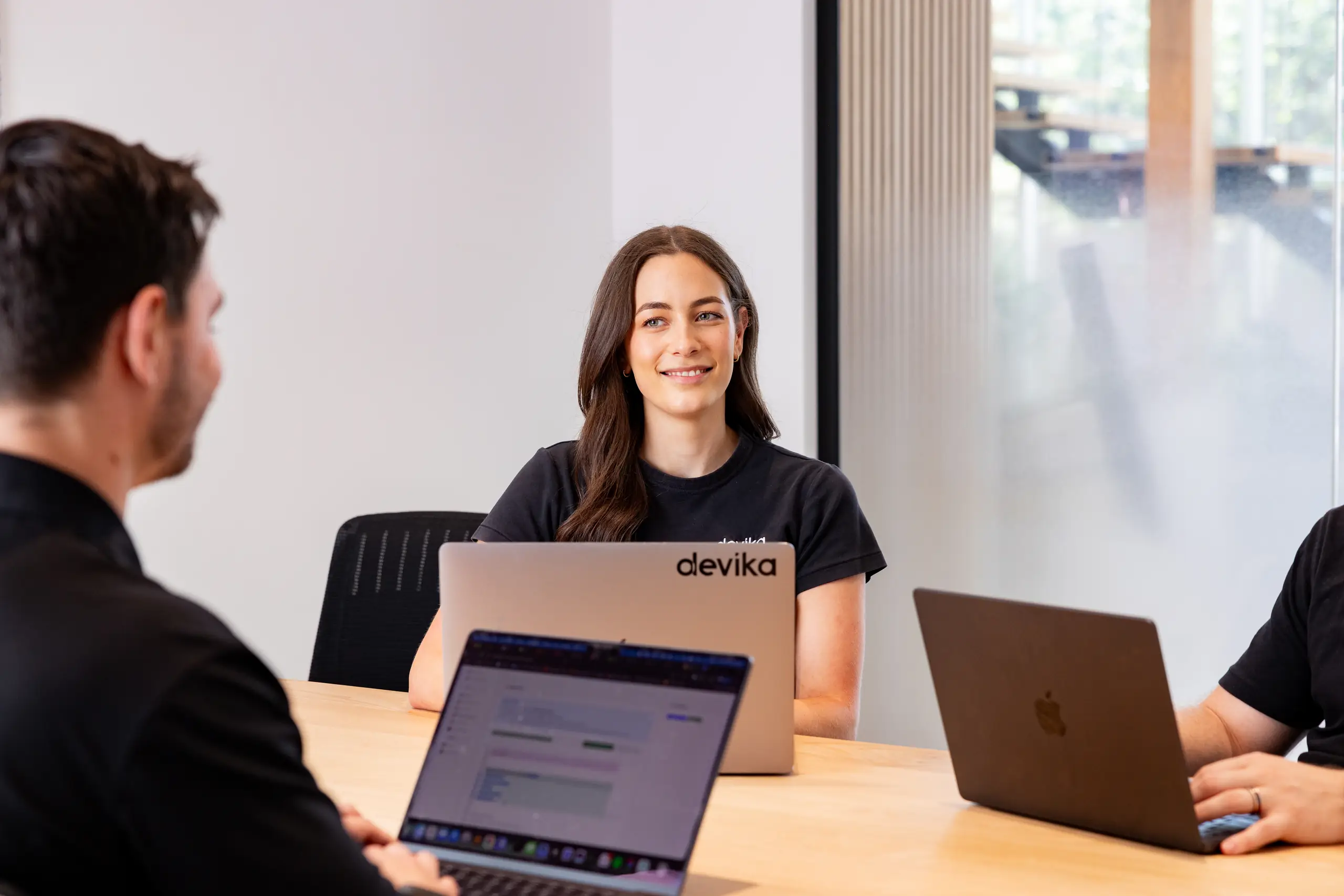 The Devika team at work in the Wollongong studio