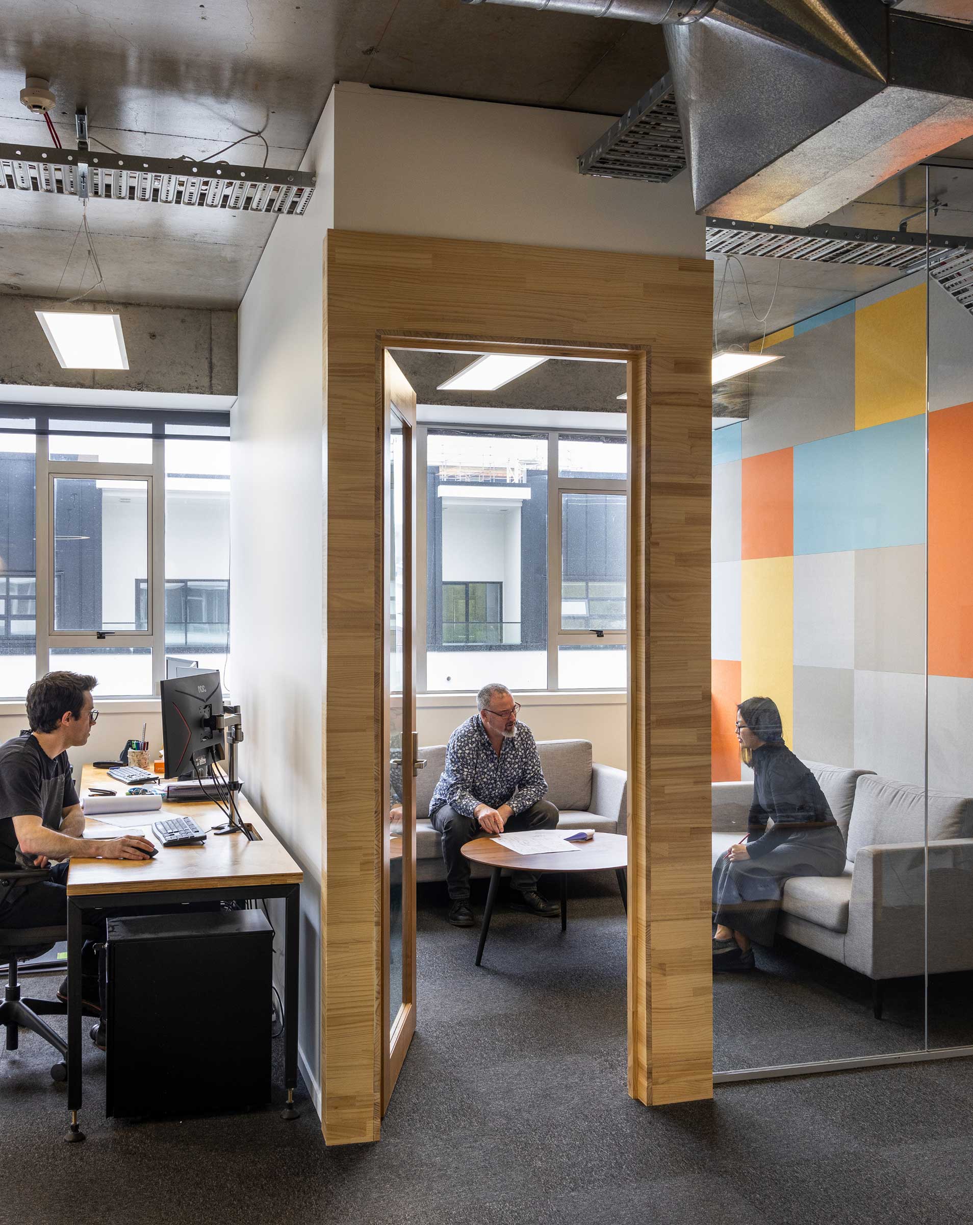An office space