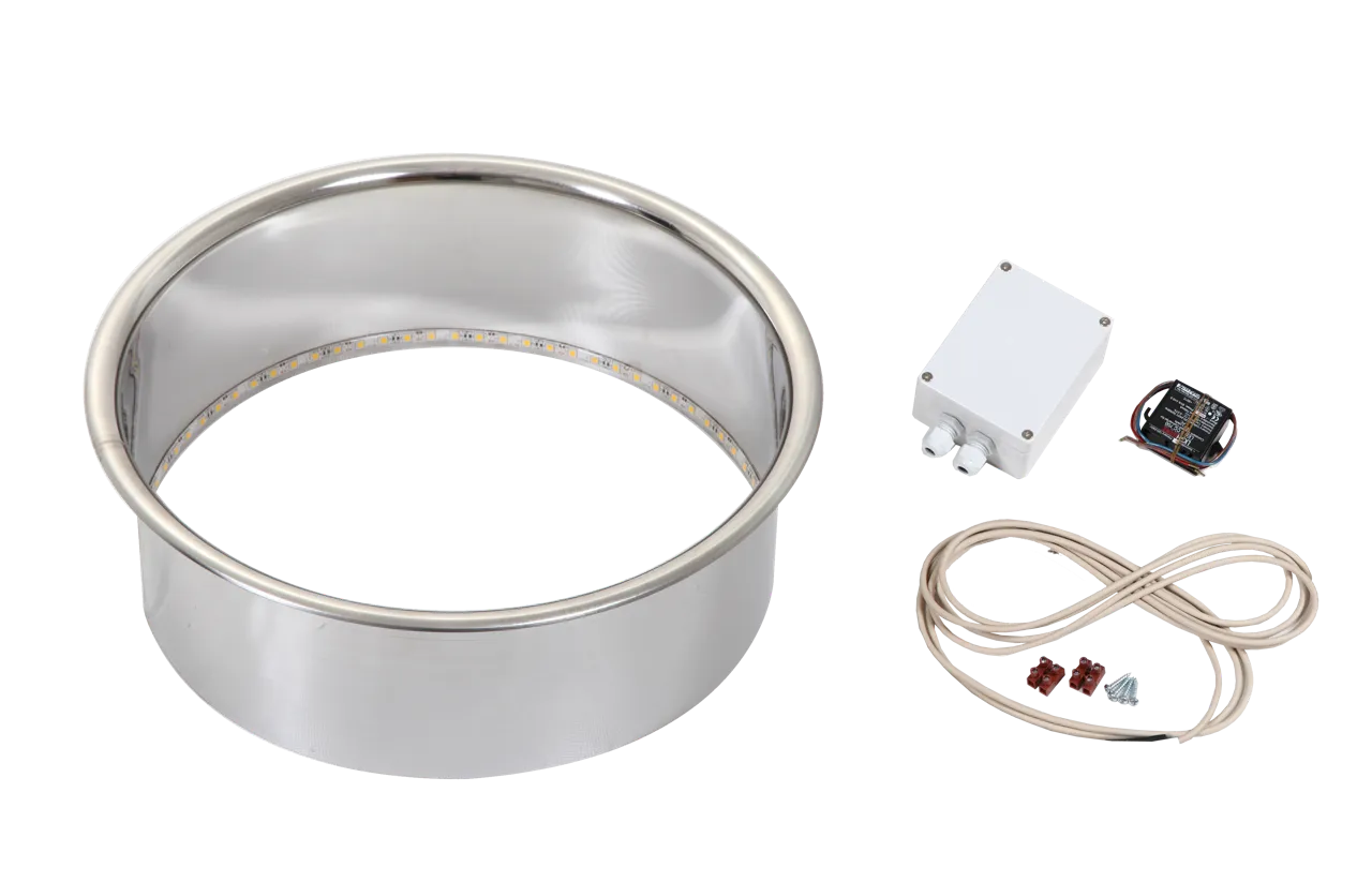 Embedding flange LED (PC70/PC90/PC110/PC100/135) Steel