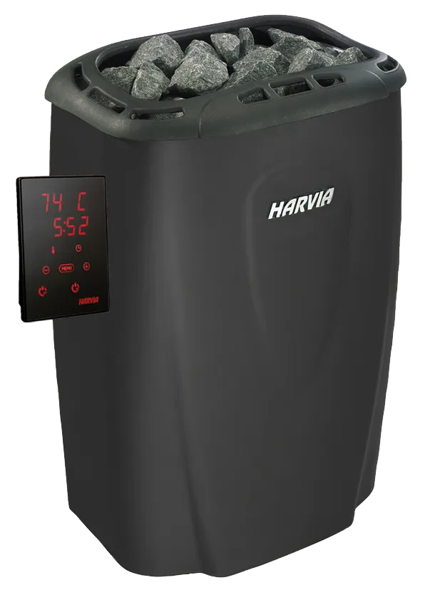 Electric sauna heater Harvia Moderna V60XE 6,0 kW black
