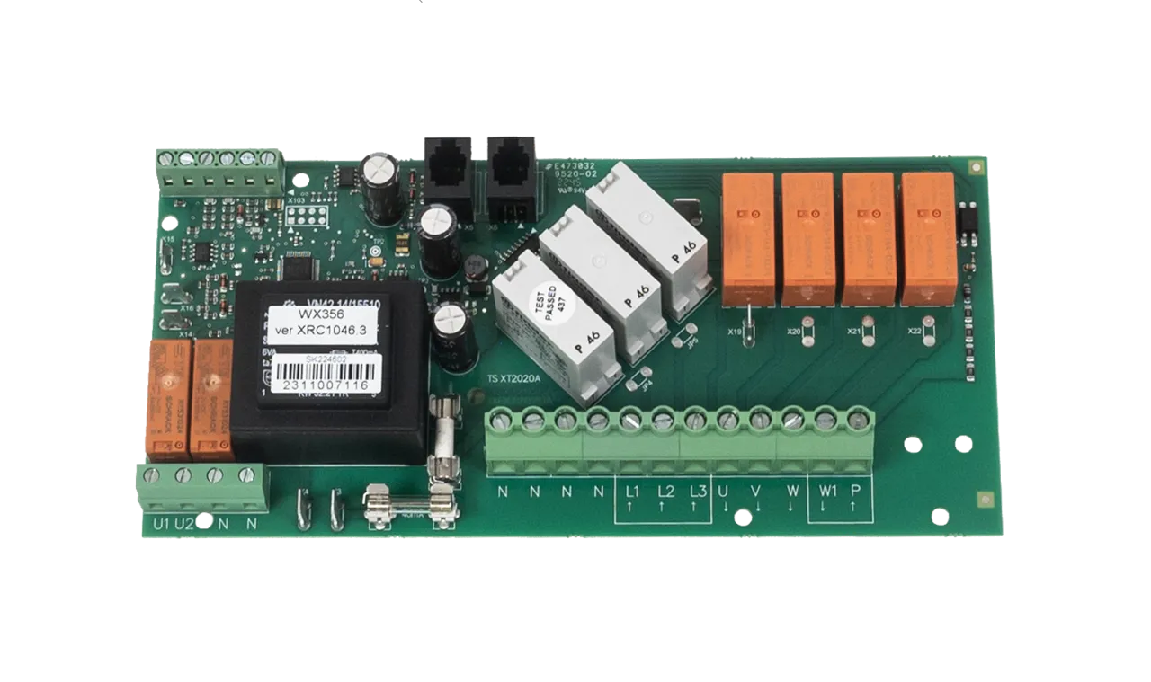 Circuit board combi max 11 kW electric heater