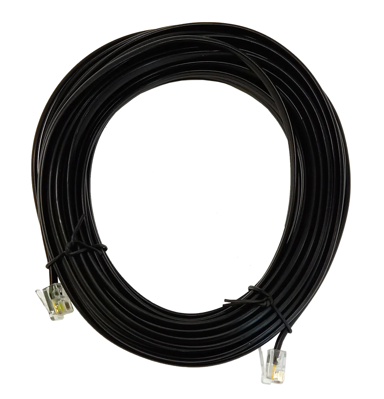 Data cable RJ10 4P4C 10 m black
