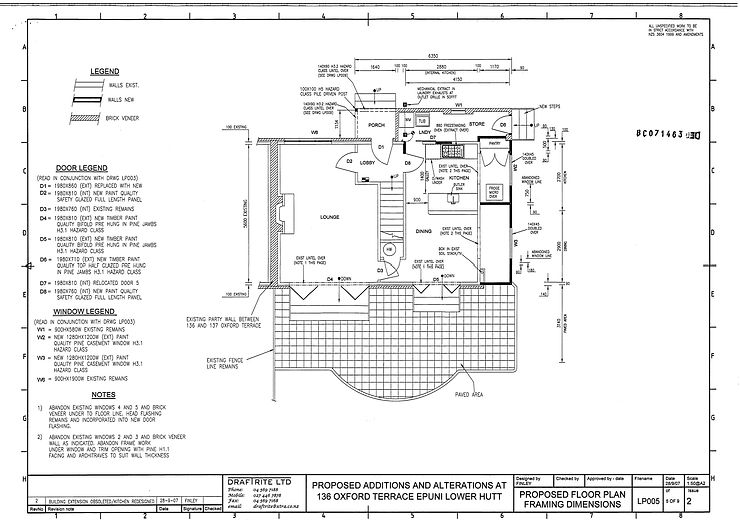 2007 alterations