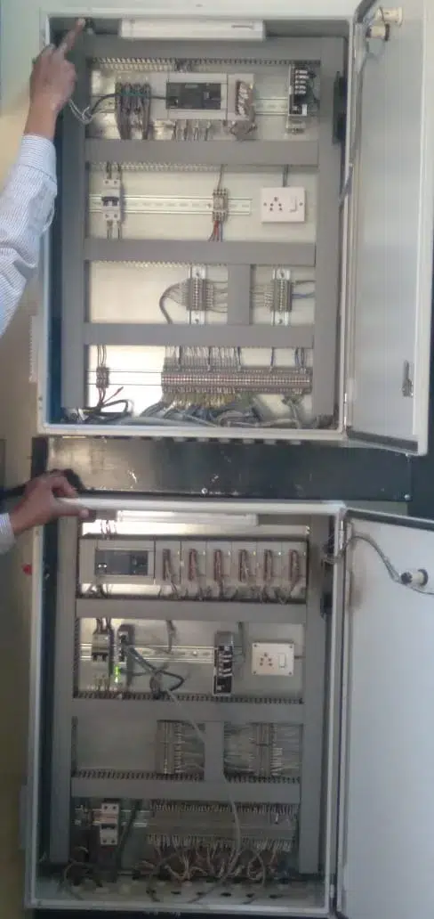 We delivered a centralized boiler and chiller automation solution for Samsung Electronics' Noida plant using Mitsubishi FX5U PLCs and Xarrow SCADA. The system enables real-time monitoring and historical logging of steam production, PNG consumption, water usage, pressure, temperature, and flow, providing operators with complete visibility into critical utility operations.