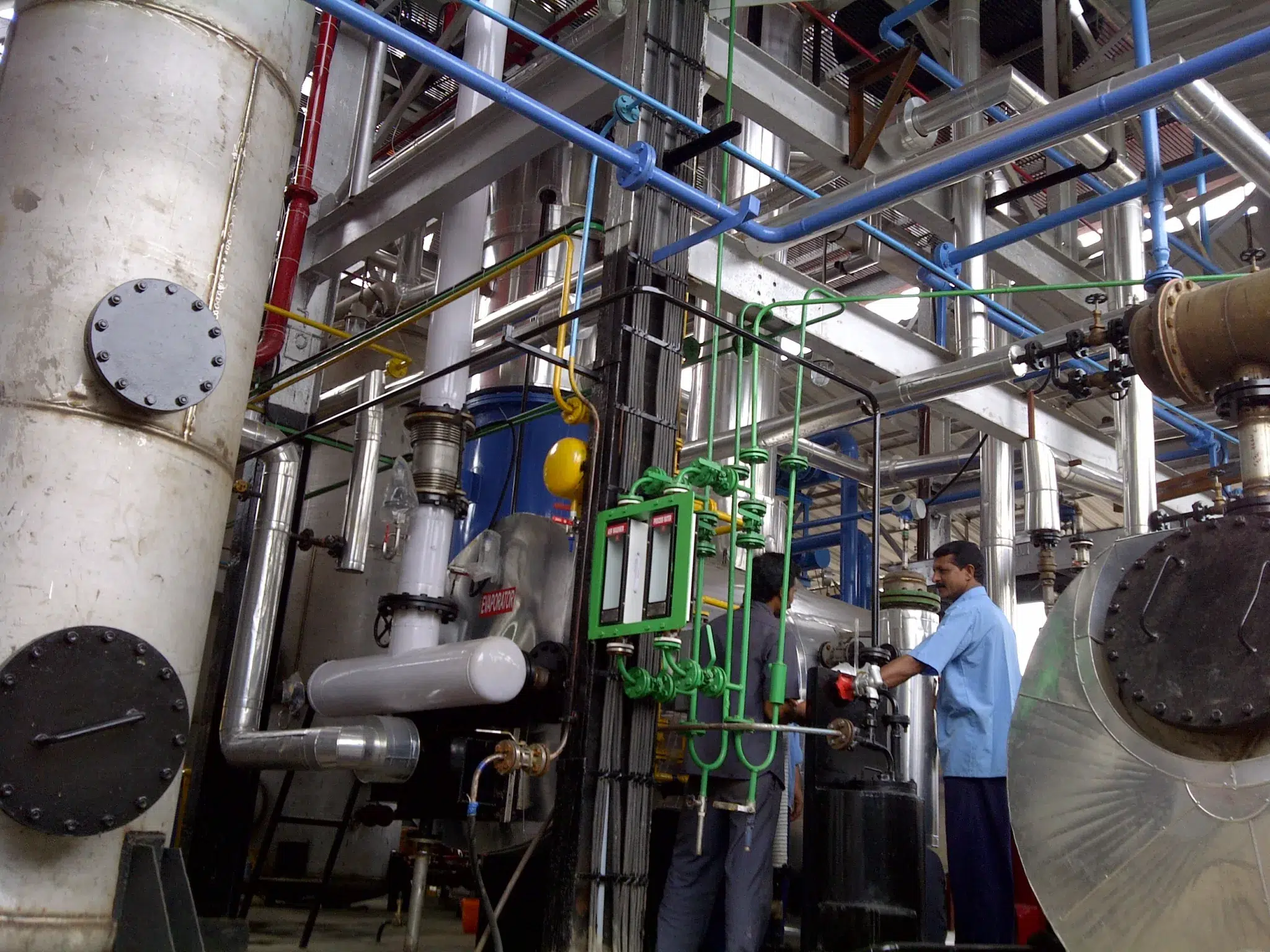 Formaldehyde plant automation