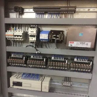 We delivered a plant-wide condition-based maintenance solution connecting 162 sensors — pressure, current, temperature, and vibration — across 10 networked Mitsubishi PLC panels to a single Iconics SCADA screen. The system monitors critical equipment in real time against preset values, raising alarms before issues become breakdown maintenance, with the full plant status displayed on a 43-inch screen in the maintenance department.