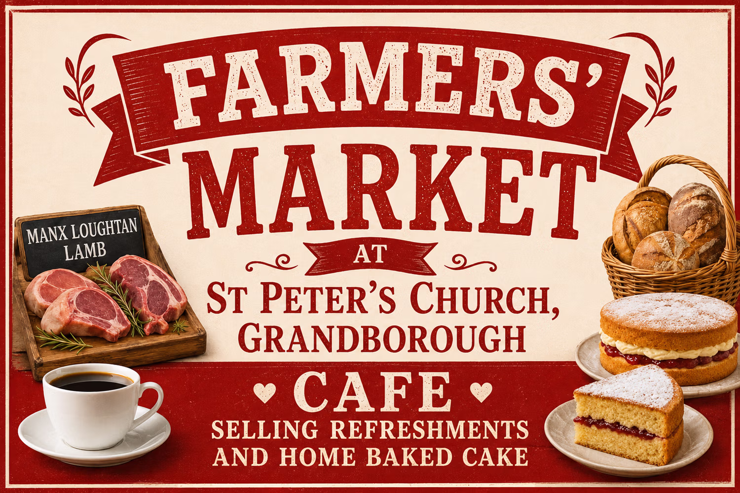 Grandborough Farmers’ Market at St Peter’s Church