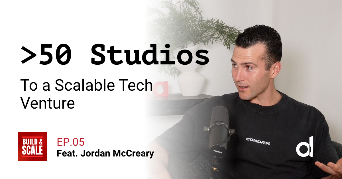 Jordan McCreary: From >50 Studios to Scalable Tech