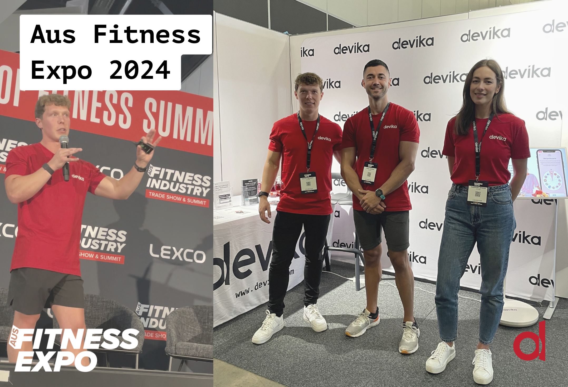 Devika @ the AusFitness Expo 2024