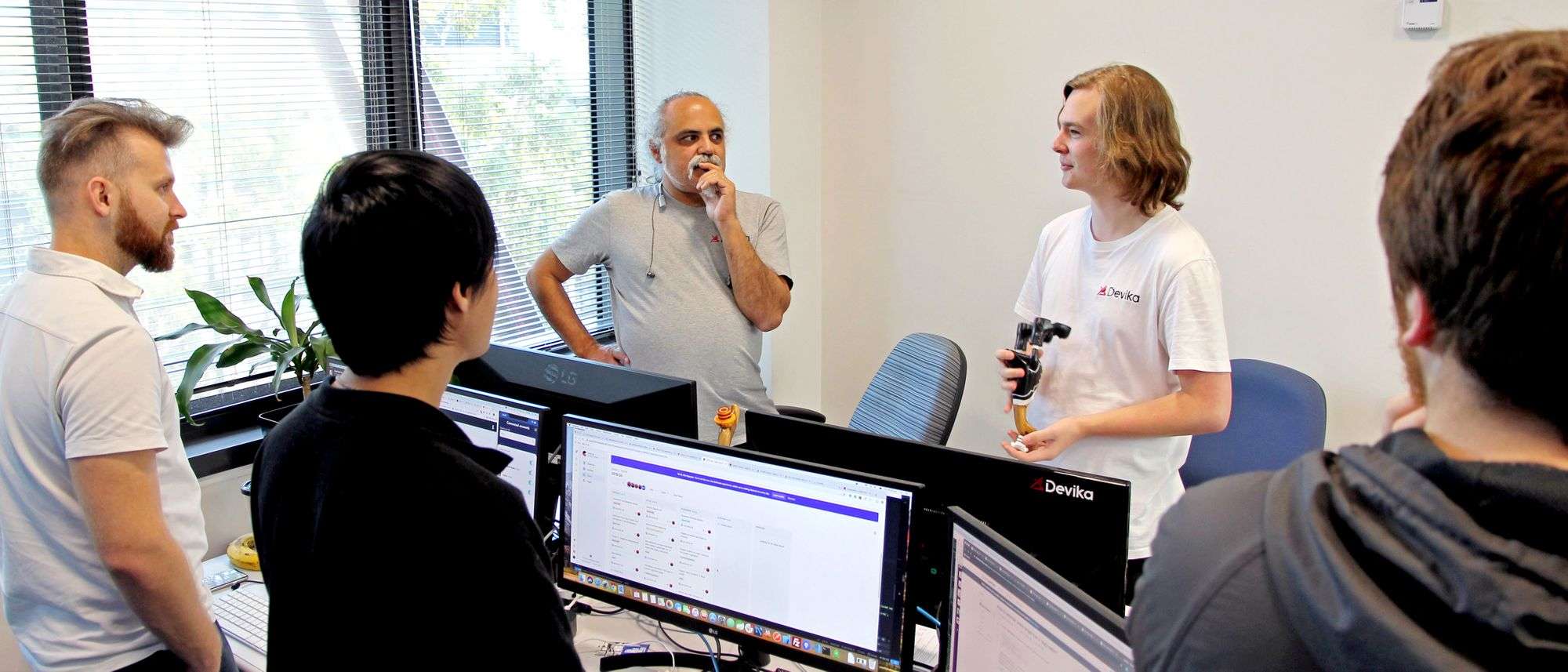 Behind the Scenes at Devika – It’s Time for Stand-ups