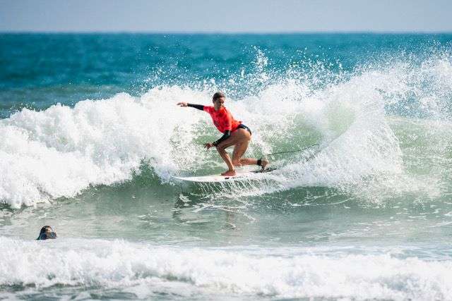 Sally Fitzgibbons Surfs for Gold and Better Health