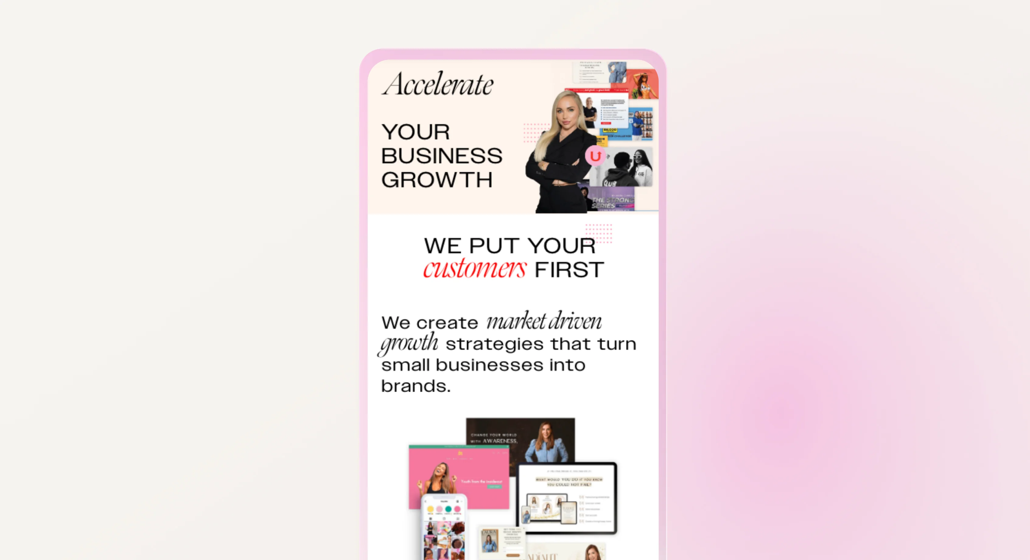 Big Uppetite product interface from the Devika case study.