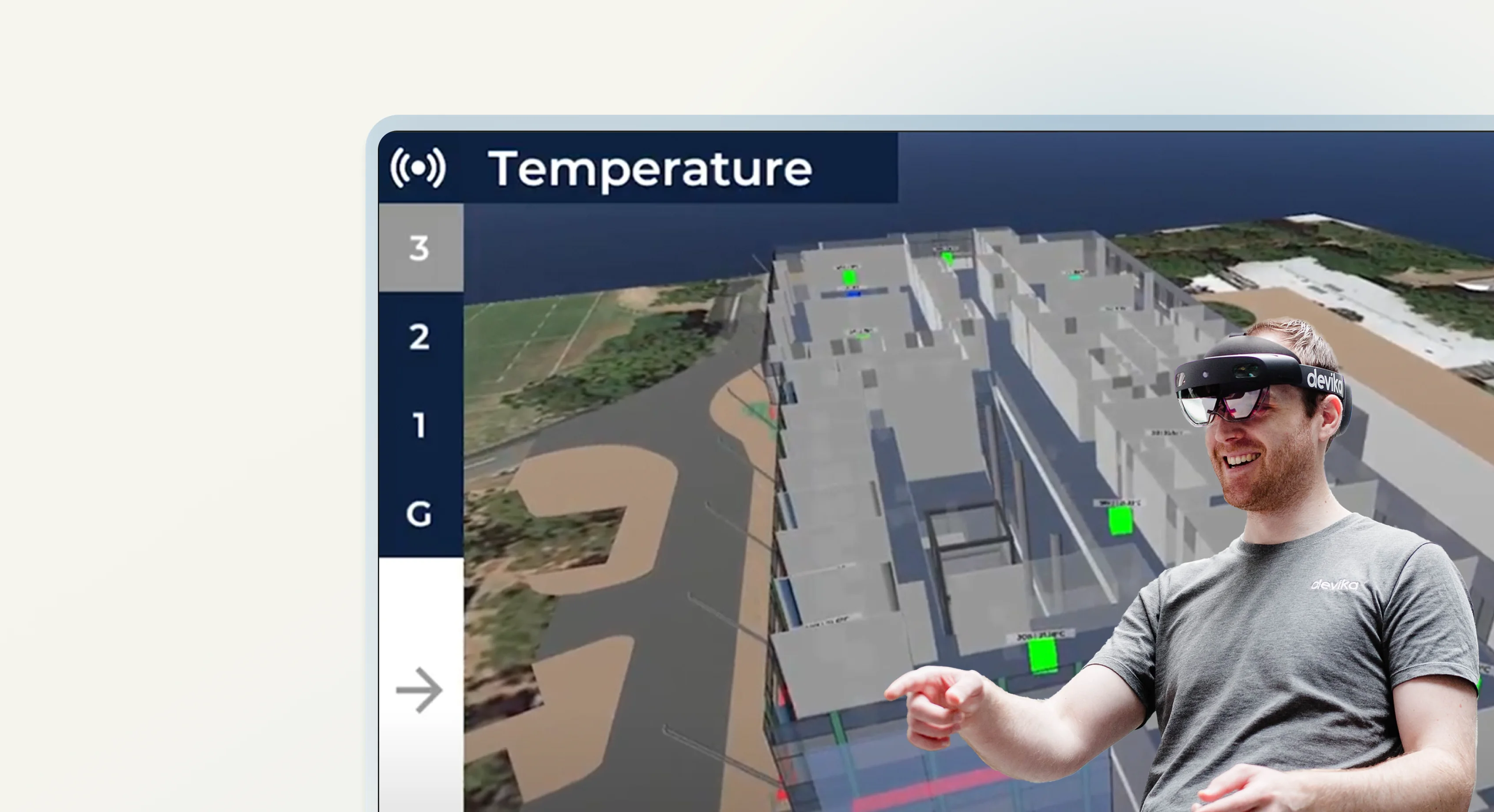 UOW SMART product interface from the Devika case study.