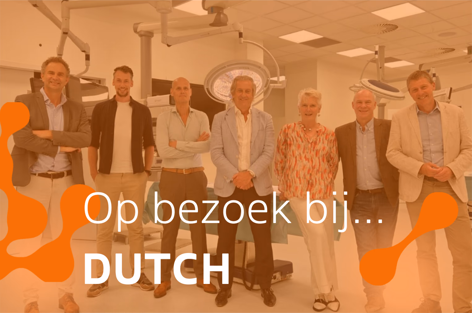 Foto groep bezoek aan DUTCH