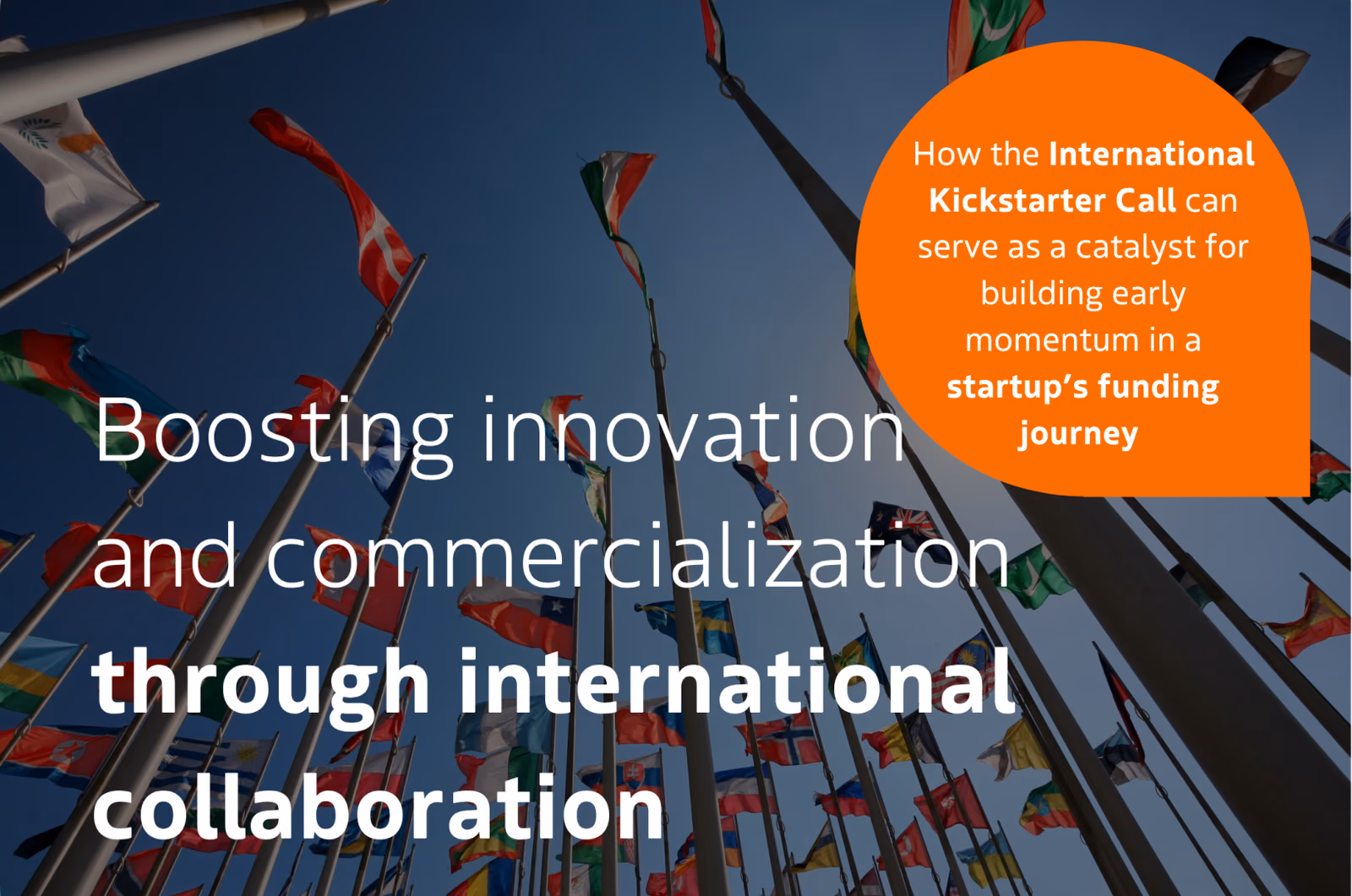 Boosting innovation and commercialization through international collaboration