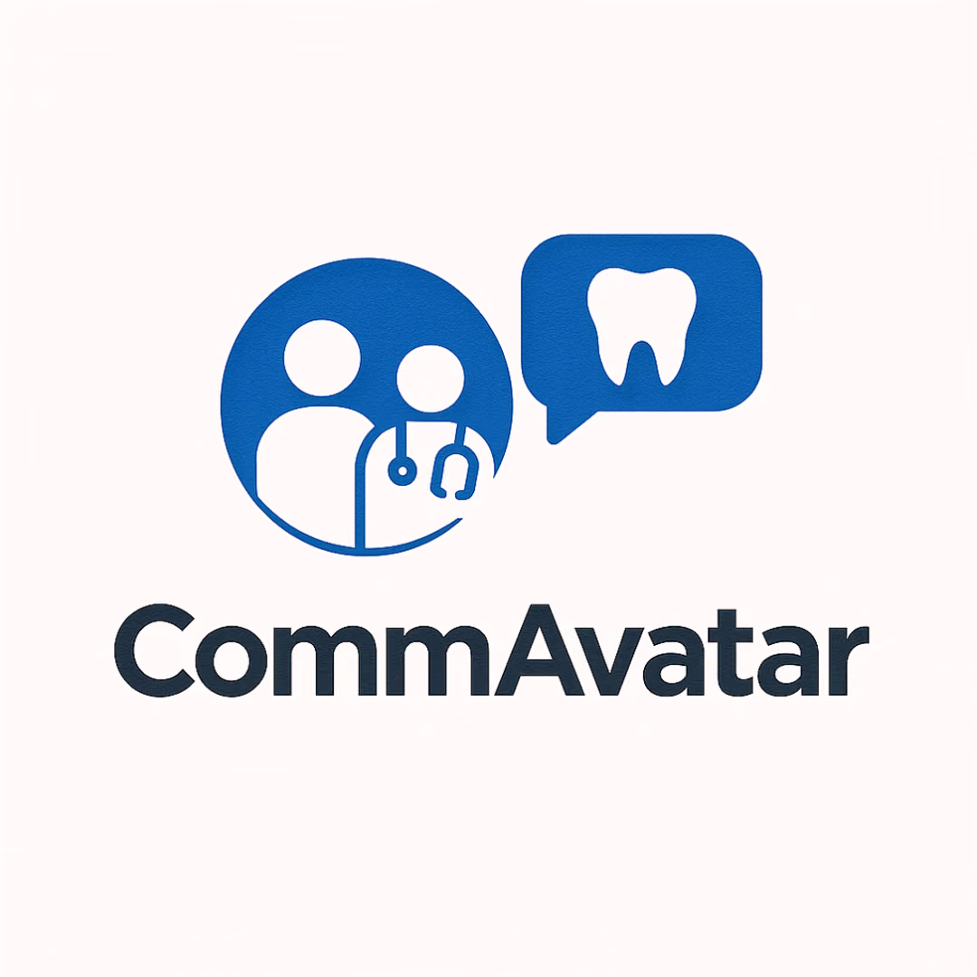 Training communication skills in oral healthcare using AI-based conversation simulations