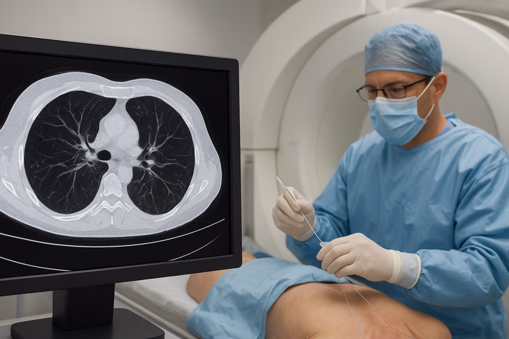 STING: Robotic lung cancer biopsies designed for the clinical workflow
