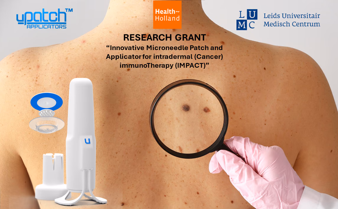 Innovative Microneedle Patch and Applicator for intradermal (Cancer) immunotherapy