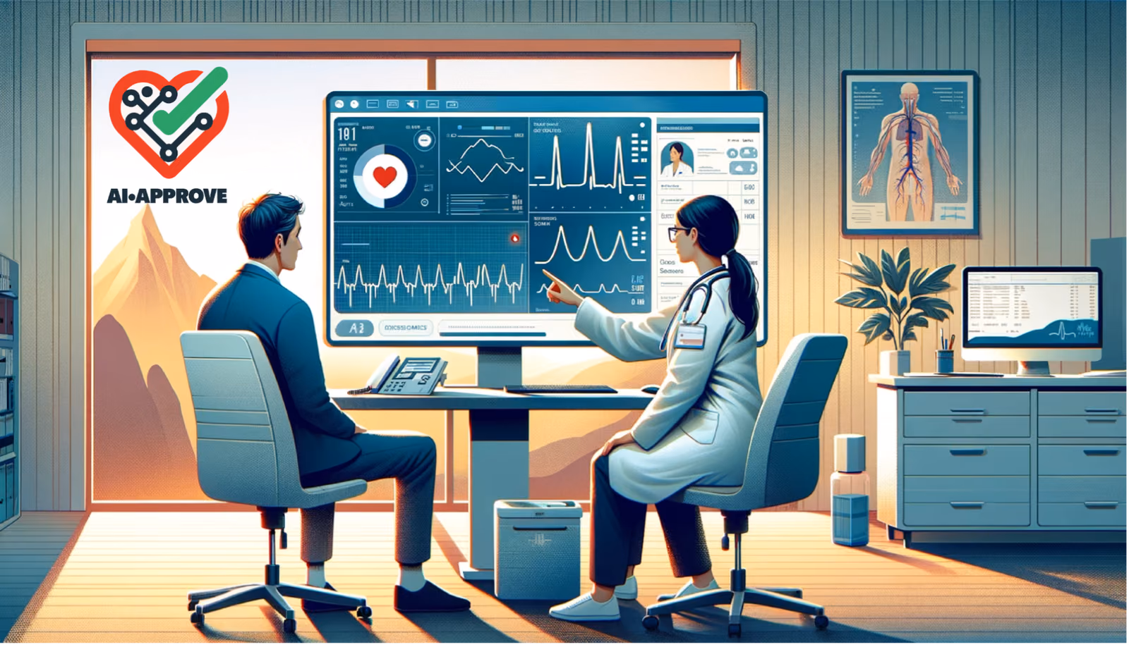 AI-APPROVE: A Clinical Decision Support System for Optimal Deployment of Coronary Imaging