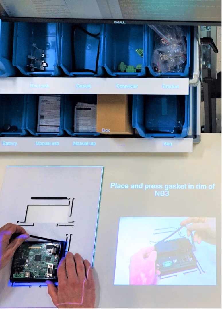 Assisting people with a cognitive disability at work by augmented reality and other forms of technology