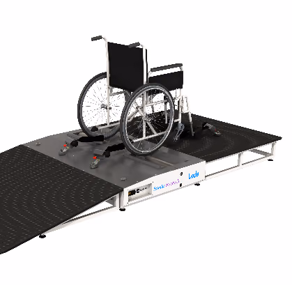 Instrumented handrim wheelchair ergometer for exercise testing and training