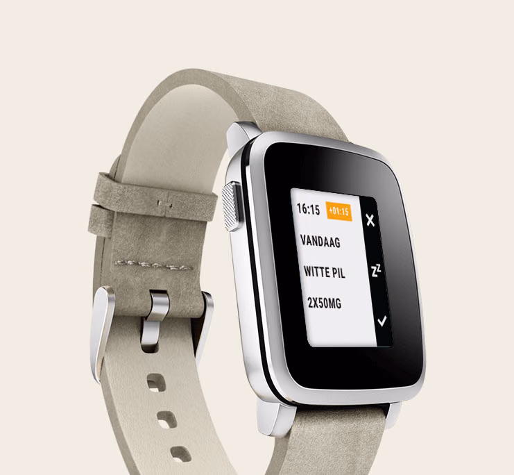 Improve treatment adherence in chronically ill adolescents using a smartwatch with a cloud-based medication management platform (METT project).