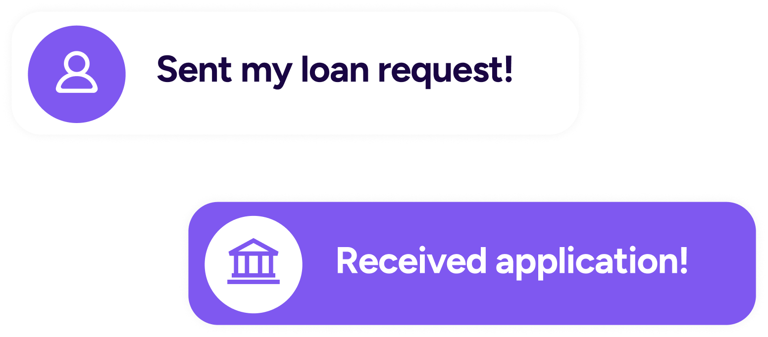 Sending a loan request on Lendingpot
