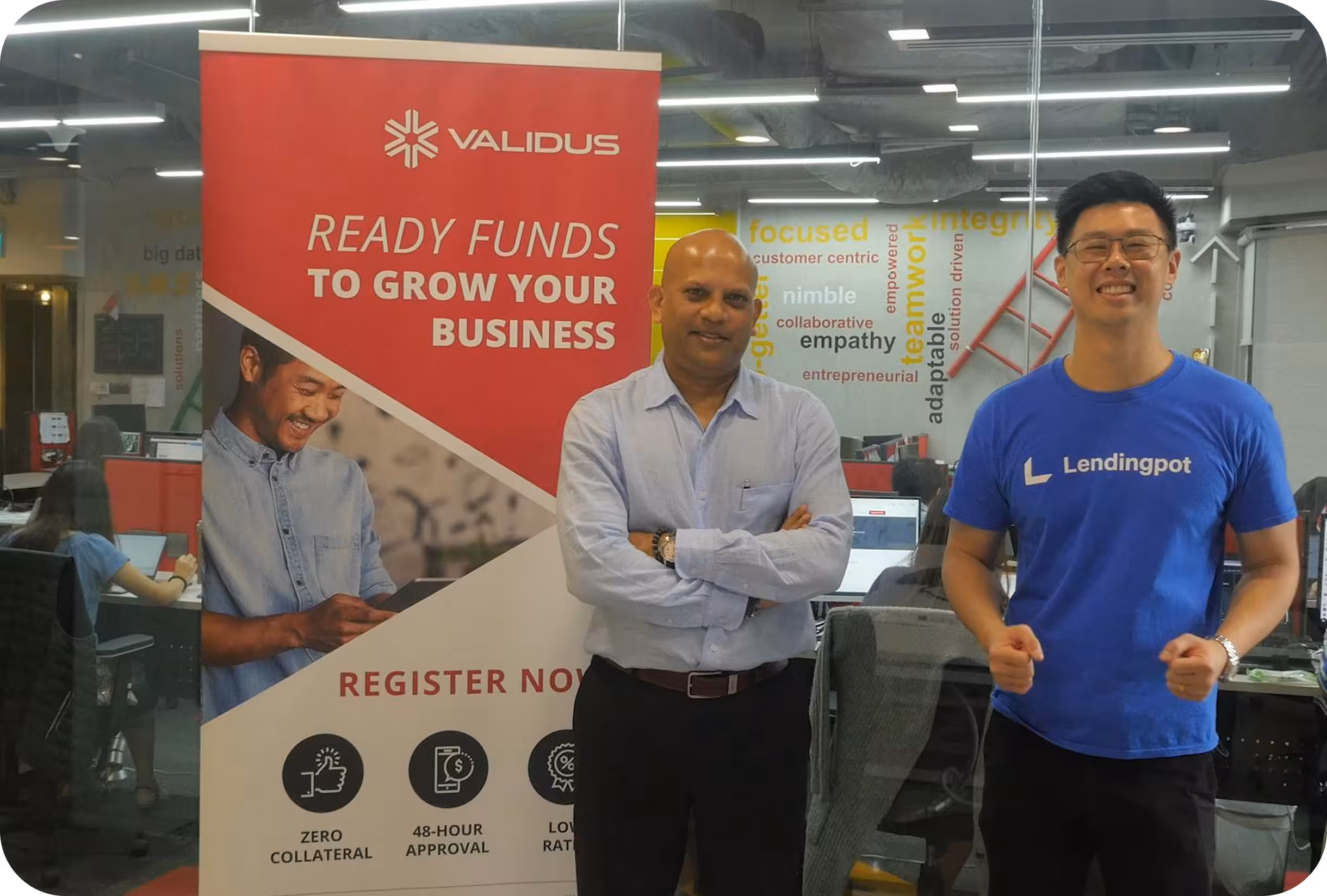 Lendingpot in 2021, onboarding more than 45 lenders