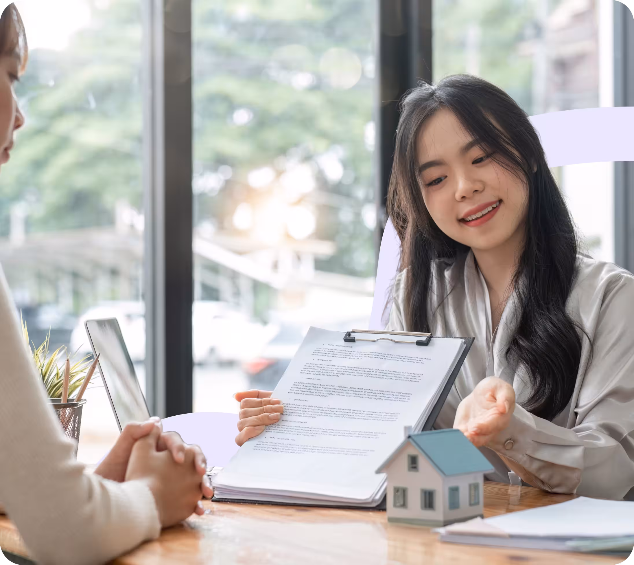Couple celebrating the purchase of their new home