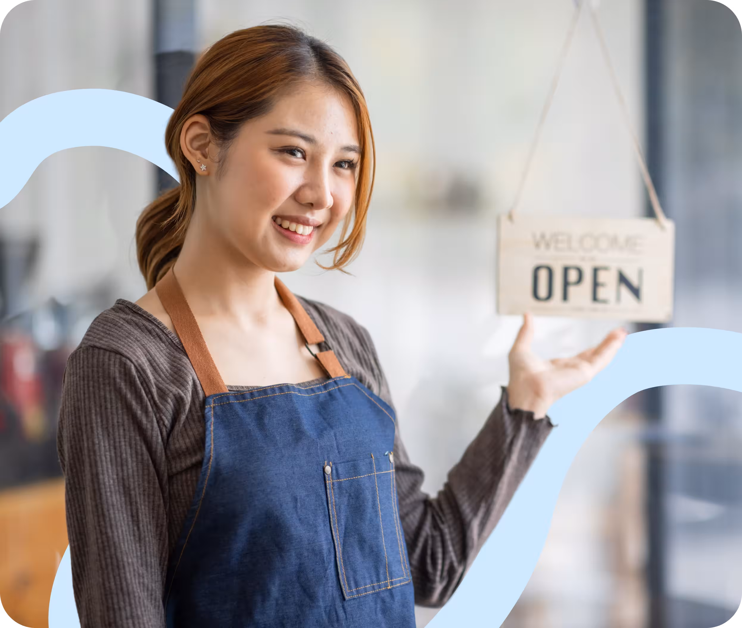 Business owner securing cash flow with a business term loan