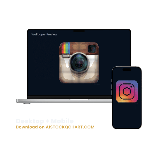 Instagram Pixel Wallpaper