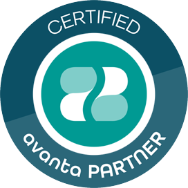 Offizielles Avanta Certified Partner Badge