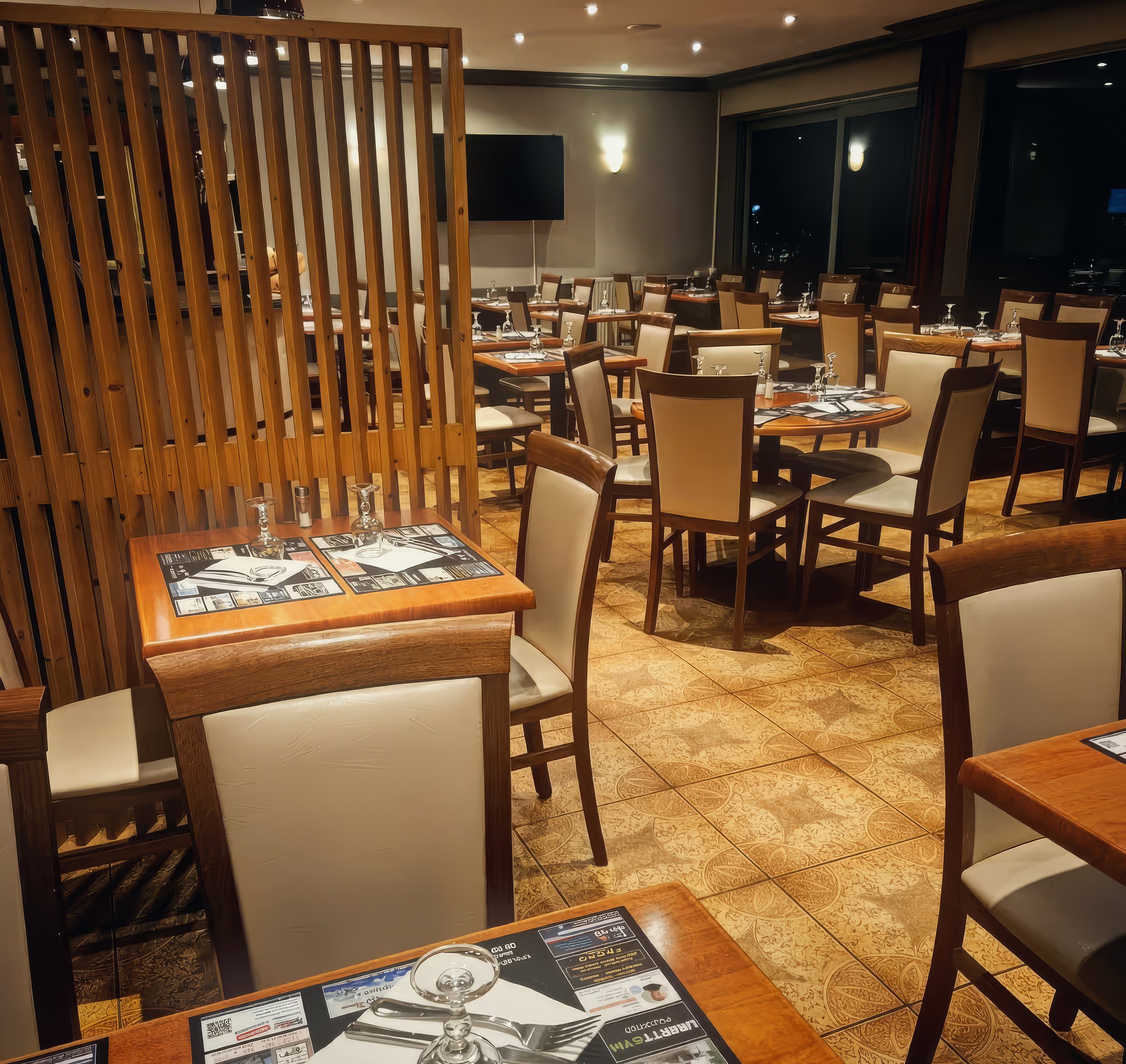 La salle du restaurant L'Etna