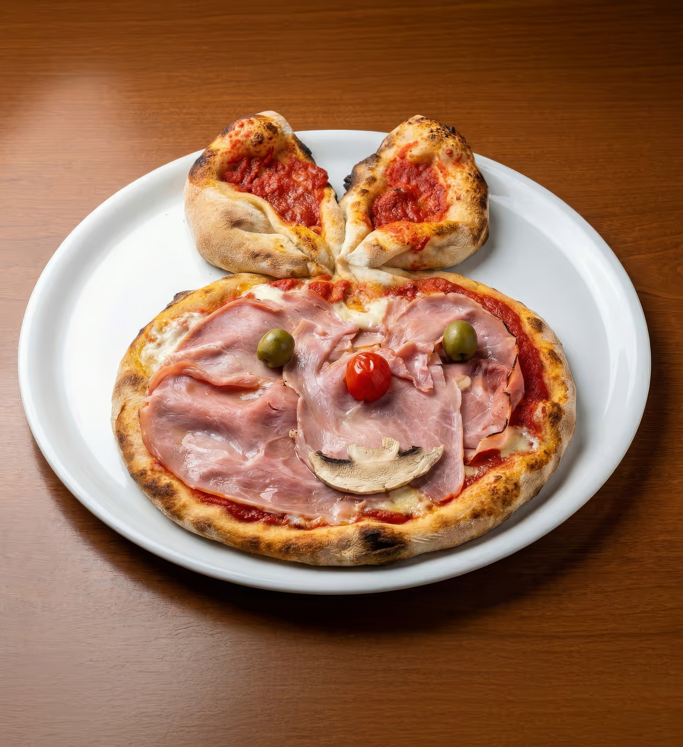 Pizza Lapin, menu enfant