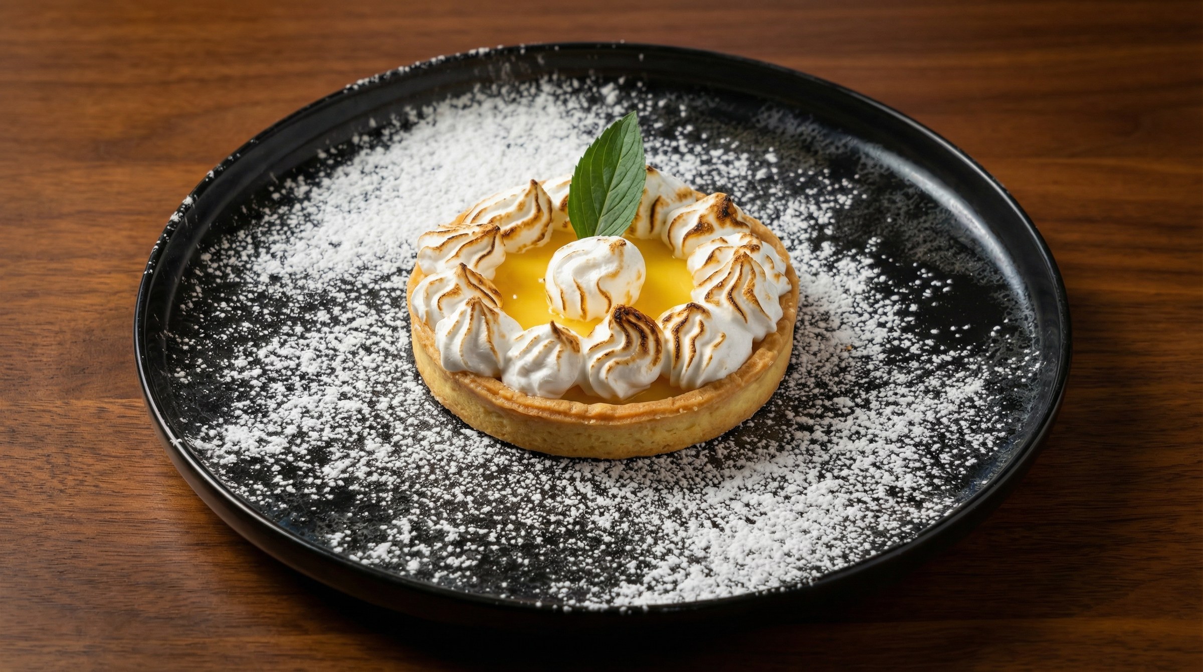 Tartelette au citron meringuée