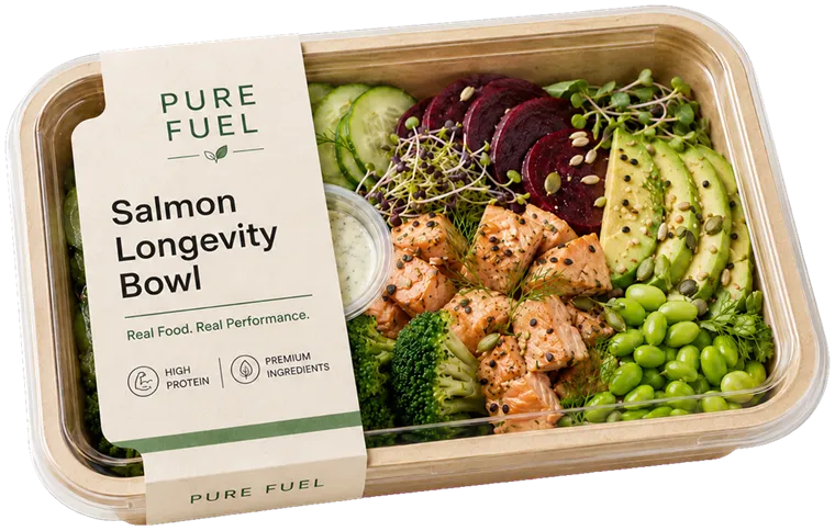 Salmon Longevity Bowl