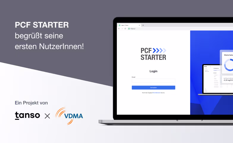 Blog zum Thema Product Carbon Footprint Berechnung des VDMA und Tanso