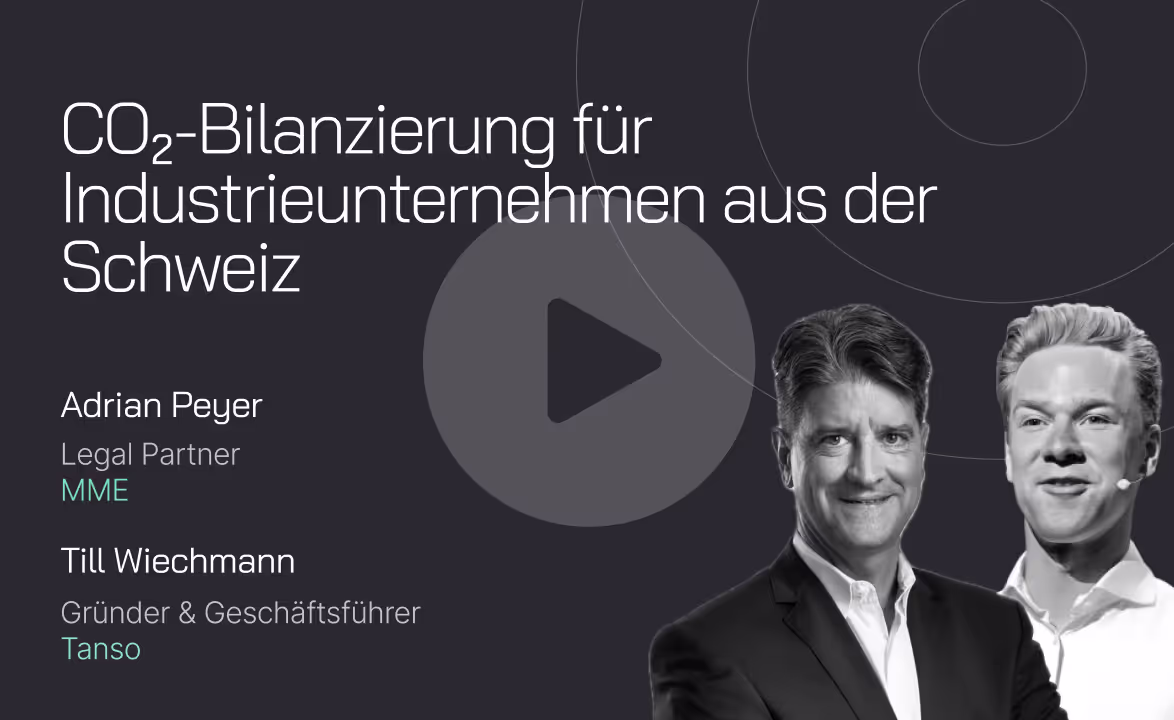 Webinar: Für Industrieunternehmen aus der Schweiz