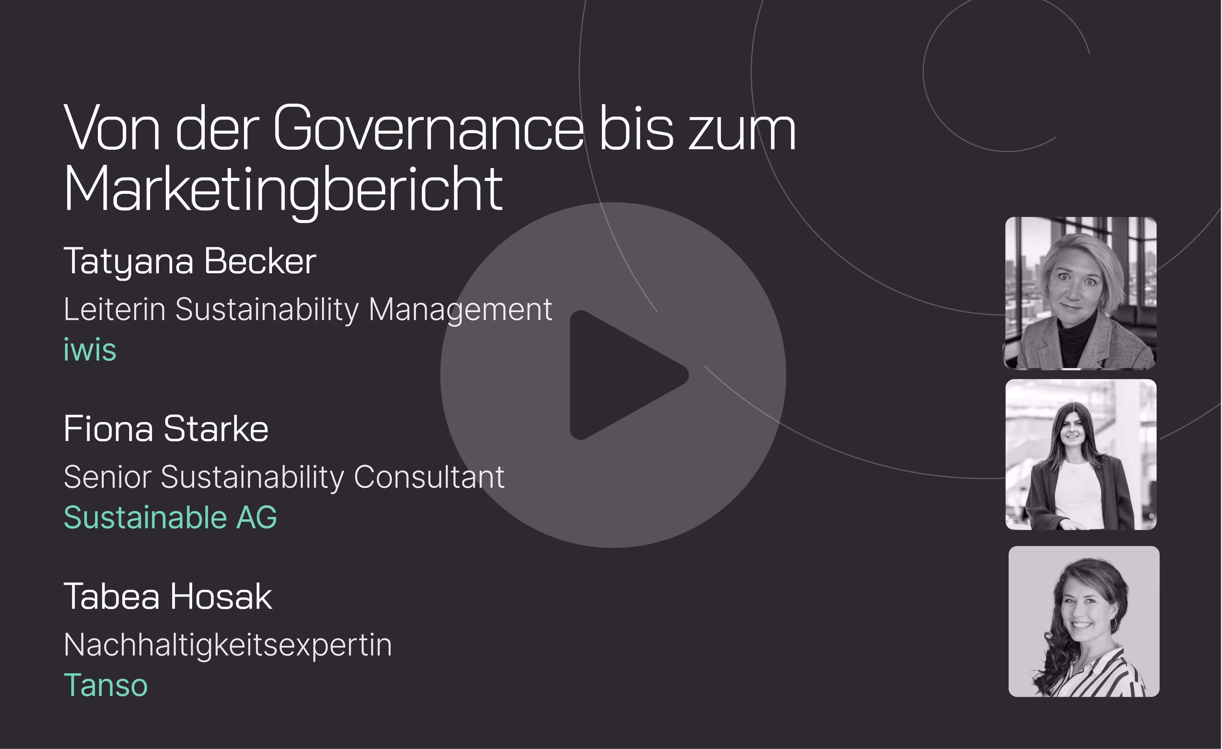 Webinar: Creating a CSRD report at iwis