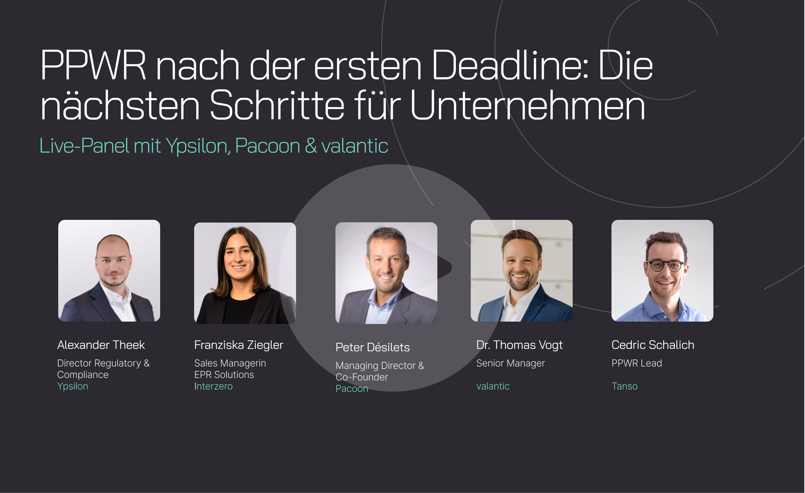 Webinar on PPWR after the first deadline: The next steps for companies
