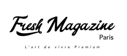 Logo de Fresh Magazine Paris avec le slogan "L'art de vivre Premium" en dessous.