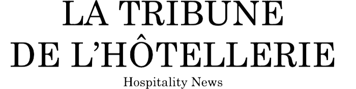 Logo de La Tribune de l'Hôtellerie avec le texte "Hospitality News" en dessous.
