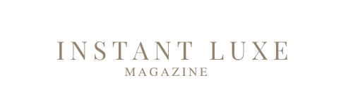 Instant Luxe Magazine logo with the text 'INSTANT LUXE' in large uppercase letters and 'MAGAZINE' in smaller uppercase letters below, on a white background.