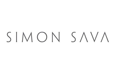 Logo textuel minimaliste affichant le nom 'SIMON SAVA' en lettres majuscules espacées.