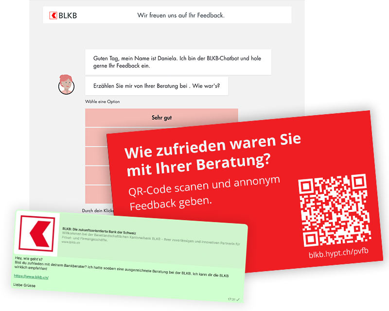 Ausschnitt QR-Code der Baselländischen Kantonalbank zum hypt Funnel