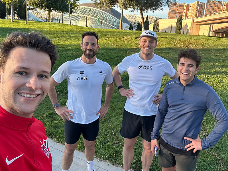 hypt Team bei einem Lauf