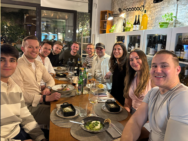 Team Dinner in Valencia