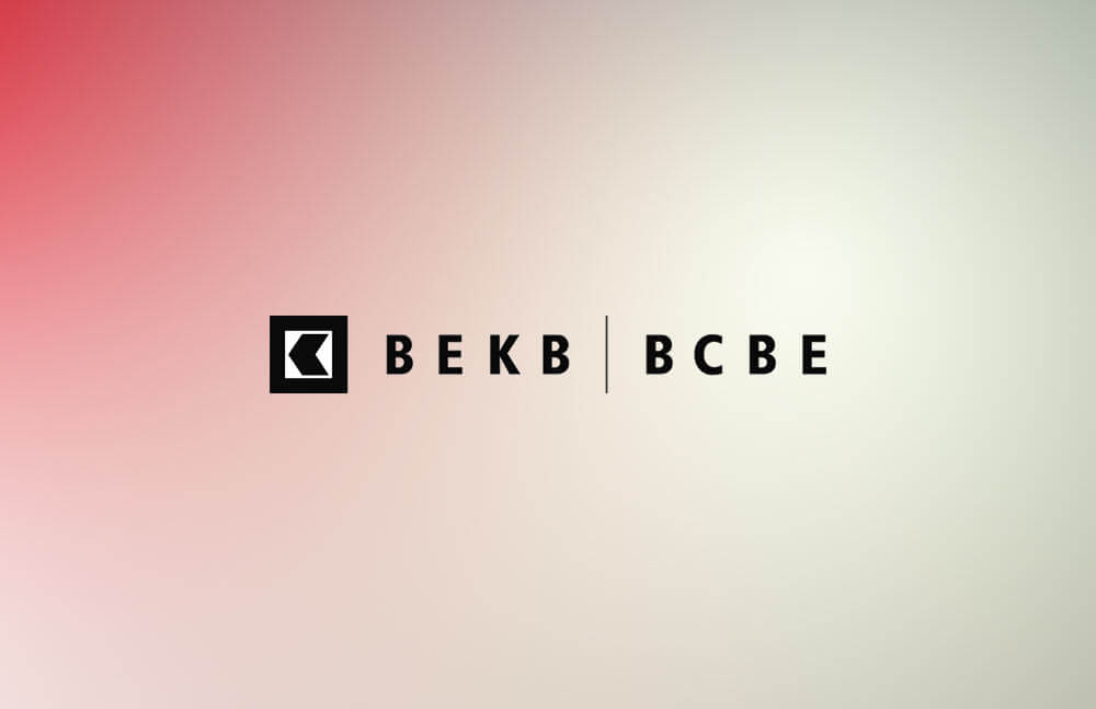 Business card from a BEKB consultant