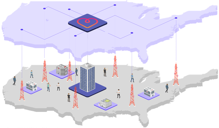 myoncare verbindet Cloud-Intelligenz, regionale Orchestrierung und die Versorgung vor Ort – über alle Regionen hinweg