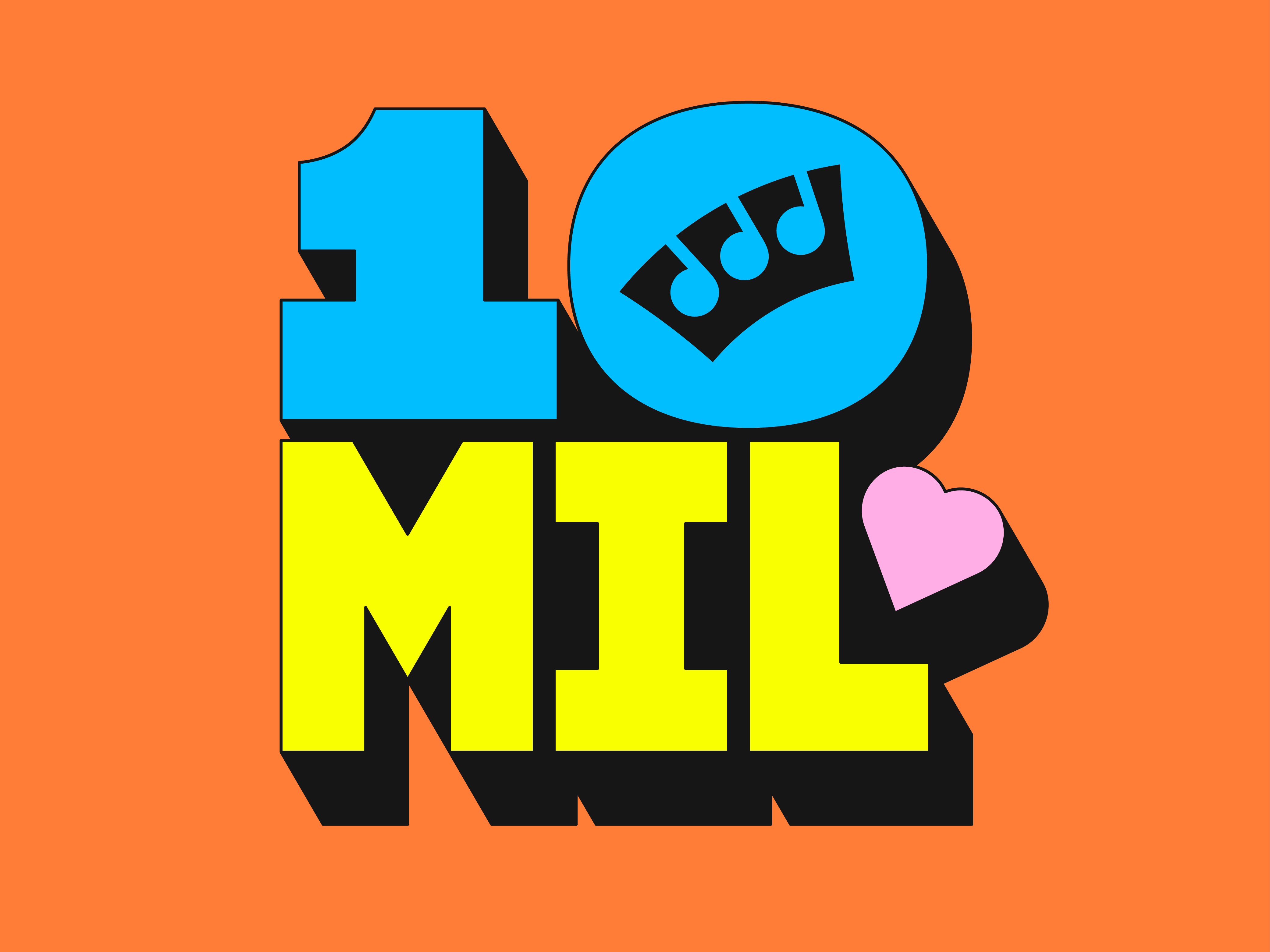 We’ve hit 10 million subscribers on our YouTube channel!